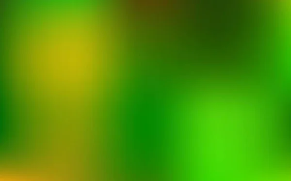 明るい緑 黄色のベクトル抽象的なぼかしパターン ブランドの新しいスタイルでカラフルなイラストをぼかす 携帯電話の背景 — ストックベクタ