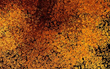 Koyu turuncu, güzel yıldızlı vektör dokusu. Yıldızlı parlak renkli illüstrasyon. Astronomi web siteleri için desen.