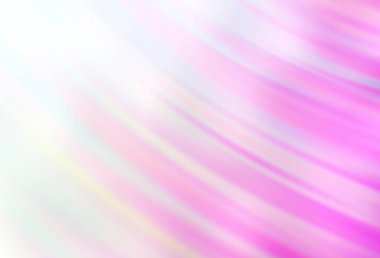 Açık pembe, sarı vektör bulanık arkaplan. Yaratıcı illüstrasyon, yarım tonlu ve eğimli. İş tasarımınız için yeni biçim.