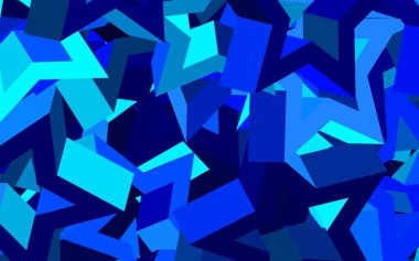 Koyu mavi vektör dokusu ve güzel yıldızlar. Bulanık dekoratif dizayn yıldızlı basit bir stilde. İş ilanınız için akıllı tasarım.