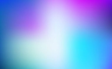 Açık pembe, mavi vektör eğimli bulanık doku. Soyut tarzda gradyan olan renkli bir çizim. Tasarımlarınız için örnek.