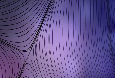 Açık Mor çizgili vektör arkaplanı. Alnında çizgiler olan soyut bir çizim. Markan için yeni kompozisyon.