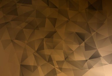 Koyu turuncu vektör dokusu üçgen biçiminde. Soyut üçgenli dekoratif tasarım. Kartvizitiniz için modern tasarım.