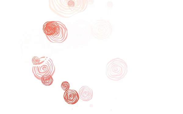 Φως Κόκκινο Διάνυσμα Φυσικό Μοτίβο Τριαντάφυλλα Σύγχρονη Αφηρημένη Απεικόνιση Λουλούδια — Διανυσματικό Αρχείο