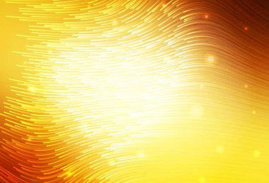 Açık Turuncu vektör arkaplanı ve wry çizgileri. Yaratıcı illüstrasyon, yarım tonlu ve eğimli. Web siteniz için soyut tasarım.