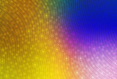 Koyu pembe, sarı vektör soyut şekilli baloncuklu dekoratif tasarımı bulanıklaştırdı. Soyut arka planda bulanık kabarcıklar ve renkli gradyan. Web siteniz için basit tasarım.