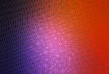 Koyu pembe, kırmızı vektör soyut şekilli baloncuklu dekoratif tasarımı bulanıklaştırdı. Doğa tarzında renkli baloncuklu soyut illüstrasyon. Duvar kağıtları için zarif tasarım.