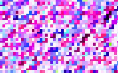 Kare biçiminde ışık çok renkli vektör deseni. Renkli dikdörtgenlerle modern soyut çizimler. Web siteleri için şablon kullanılabilir.