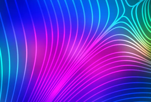 Koyu pembe, tekrarlanan çubuklu mavi vektör şablonu. Bulanık dekoratif tasarım basit bir şekilde çizgilerle. İş ilanınız için akıllı tasarım.