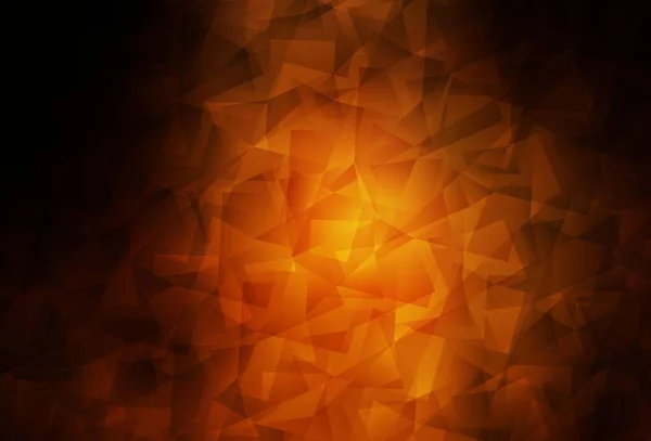 Sötétvörös Vektor Háromszög Mozaik Textúra Háromszög Alakú Geometriai Minta Gradienssel — Stock Vector
