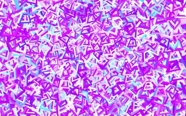 Açık mavi, kaotik şekilli yeşil vektör şablonu. Renkli rastgele şekillerle modern soyut illüstrasyon. Duvar kağıtları için zarif tasarım.