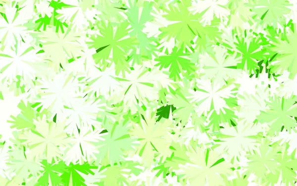 Açık yeşil, sarı vektör karalama şablonu ağaçlar, dallar. Beyaz arka planda eskiz karalama çiçekleri. Marka kitabınız için yeni şablon.