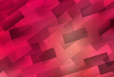 Açık kırmızı, sarı vektör düzeni çizgiler, dikdörtgenler. Dikdörtgenleri ve kareleri olan güzel bir çizim. İniş sayfası için modern şablon.