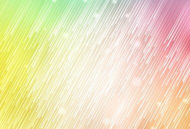 Açık Yeşil, keskin çizgilerle kırmızı vektör deseni. Degradeli bulanık soyut arka plan üzerindeki çizgiler. Reklamlar, posterler, afişler için desen.