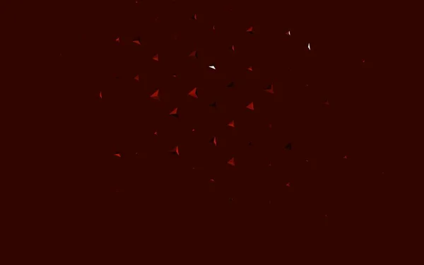 Темно Красный Векторный Отрезок Линиями Треугольниками Декоративный Дизайн Абстрактном Стиле — стоковый вектор