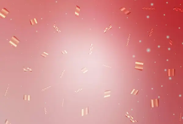 Світло Рожеве Векторне Компонування Новорічному Стилі Розумна Ілюстрація Градієнтними Різдвяними — стоковий вектор