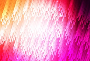 Açık Pembe, düz çizgilerile sarı vektör arka plan. Renkli çubuklar ile Glitter soyut illüstrasyon. Busines web siteleri için desen.