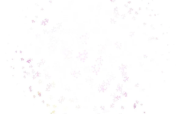 Світло Фіолетовий Рожевий Векторний Фон Даними Штучного Інтелекту Абстрактна Ілюстрація — стоковий вектор