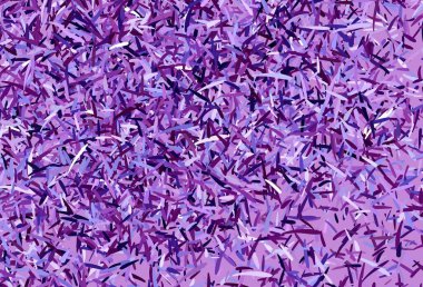 Açık Mor, düz çizgileri olan pembe vektör düzeni. Bulanık arkaplanda gradyanı olan çizgiler. İş ilanınız için akıllı tasarım.