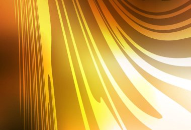 Açık Turuncu vektör soyut parlak desen. Gradyan ile modern soyut çizim. Web siteniz için bulanık tasarım.