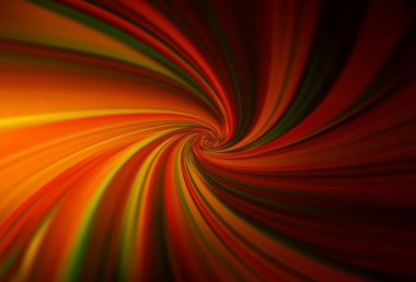 Koyu turuncu vektör renkli bulanık arkaplan. Renkli soyut çizimler ve gradyan. Bir cep telefonu için arka plan.