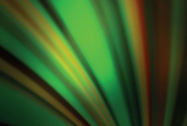 Koyu yeşil vektör arka planı bulanıklaştırdı. Yaratıcı illüstrasyon, yarım tonlu ve eğimli. Web siteniz için bulanık tasarım.