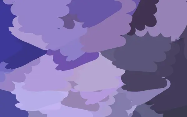 浅紫色矢量模板 形状混乱 简单的彩色插图与抽象的渐变形状 简单地设计你的网站 — 图库矢量图片