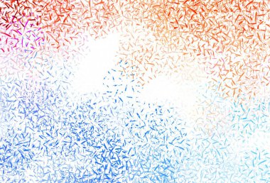 Keskin çizgileri olan açık pembe vektör deseni. Keskin çizgili parlak renkli çizimler. Meşgul web siteleriniz için şablon.