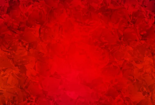 Világos Piros Vektor Firka Háttér Rózsákkal Virágokkal Dekoratív Design Virágok — Stock Vector