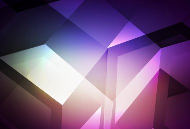 Koyu pembe, altıgenli yeşil vektör arkaplan. Renkli altıgenli soyut illüstrasyon. Marka kitabınız için yeni şablon.