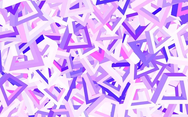 Kaotik şekilli açık mor vektör şablonu. Soyut tarzda rengarenk gradyan şekilleri olan bir resim. Duvar kağıtları için zarif tasarım.