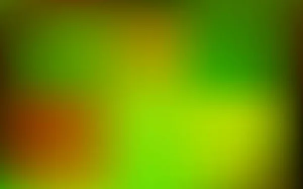 浅绿色 黄色矢量抽象模糊绘图 带模糊渐变的彩色抽象图解 网站的智能模式 — 图库矢量图片
