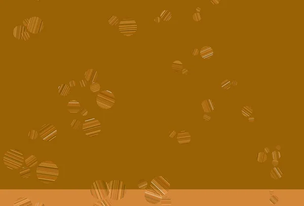 Fondo Vector Naranja Claro Con Manchas Ilustración Abstracta Brillante Con — Archivo Imágenes Vectoriales