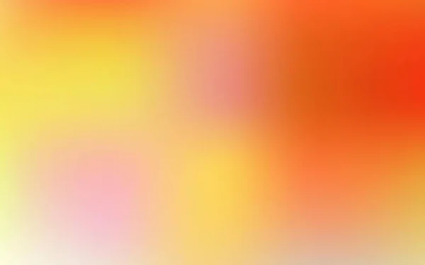 明るいオレンジ色のベクトルグラデーションの背景をぼかす シンプルなスタイルで抽象的なグラデーションのイラストを滲ませます 携帯電話の背景 — ストックベクタ
