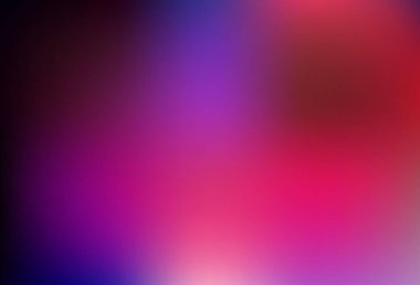 Koyu mor, pembe vektör bulanık. Soyut tarzda gradyan olan renkli bir çizim. Web tasarımcıları için arkaplan.