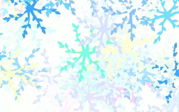 Světlé Vícebarevné Pozadí Abstraktními Tvary Ilustrace Barevnými Tvary Přechodu Abstraktním — Stockový vektor