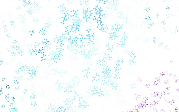 Açık Pembe, yapay zeka ağlı Mavi vektör deseni. Yapay zekanın bağlantı ve noktalarıyla soyut illüstrasyon. Poster ve teknoloji sembolü.