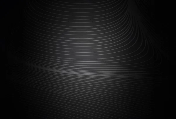 ダークグレーのベクトルの背景に直線 シャープなストライプと輝く色のイラスト 小冊子 チラシのパターン — ストックベクタ