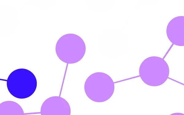 浅粉色 蓝色矢量模板 具有人工智能结构 在抽象模板上显示Ai形状的示例 为推广投标资料而进行的智能设计 — 图库矢量图片