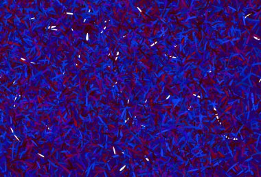 Koyu mavi, kırmızı vektör arkaplan ve düz çizgiler. Çizgilerle modern geometrik soyut çizim. İş ilanınız için akıllı tasarım.