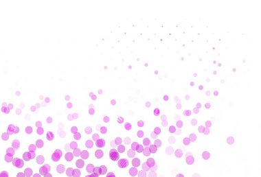 Disklerle ışık çok renkli vektör dokusu. Doğa tarzında bulanık halkaları olan güzel renkli çizimler. Güzel web siteleri için desen.