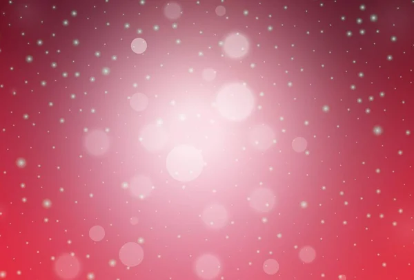 カーニバル風のライトピンクベクトルテンプレート 現代の抽象的なクリスマスムードの形 大学のポスター バナーのための最高のデザイン — ストックベクタ
