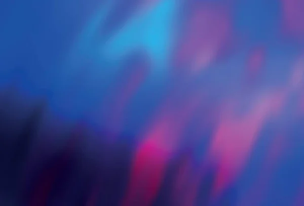 Mörkrosa Blå Vektor Abstrakt Ljus Mall Glitter Abstrakt Illustration Med — Stock vektor