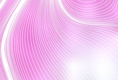 Keskin çizgileri olan açık pembe vektör deseni. Bulanık arkaplanda gradyanı olan çizgiler. Reklam, kitapçıklar, broşürler için desen.