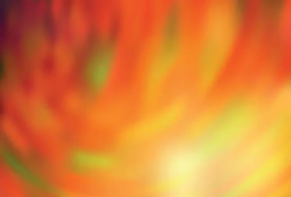 Light Orange Vector Colorful Blur Backdrop Modern Abstract Illustration Gradient — Stock Vector