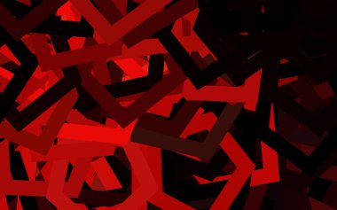 Renkli altıgenli koyu kırmızı vektör dokusu. Altıgenli soyut bir tasarım. Duvar kağıtlarının dokusu için desen.