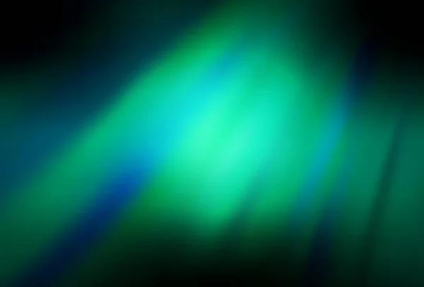 Azul Escuro Vetor Verde Brilhante Pano Fundo Abstrato Ilustração Abstrata — Vetor de Stock