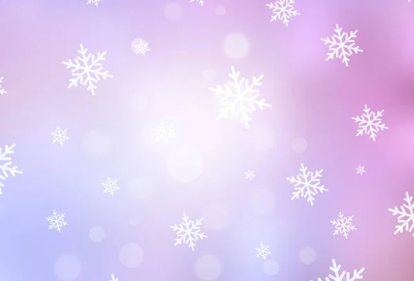 Violet Clair Motif Vectoriel Rose Dans Style Noël Illustration Gradient — Image vectorielle