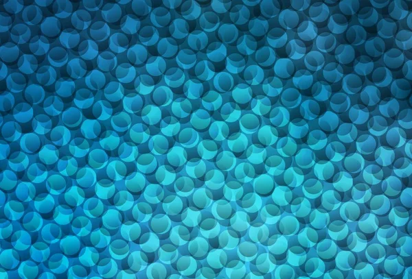 Heller Blauer Vektorhintergrund Mit Flecken Unscharfe Blasen Auf Abstraktem Hintergrund — Stockvektor