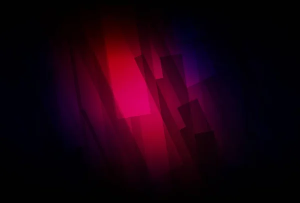 Темно Рожевий Червоний Векторний Візерунок Квадратному Стилі Прекрасна Ілюстрація Прямокутниками — стоковий вектор